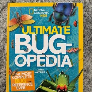 National Geographic Kids Ultimate Bugopedia - Blue & Yellow Cover